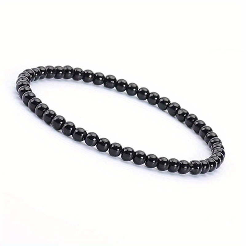 4MM Bead Mini Gemstone Bracelet for Women Men
